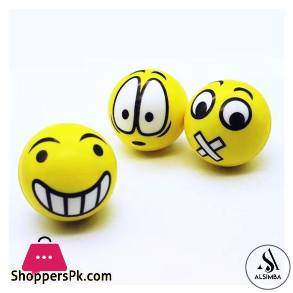 Soft Foam Reaction Emoji Balls for Kids 7.5mm
