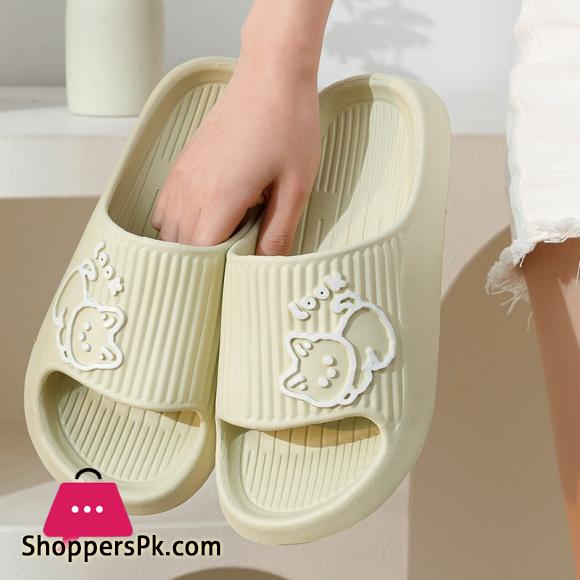 Summer Beach Thick Platform Slipper Sandals Women Eva Slippers Couple Home Flip Flops