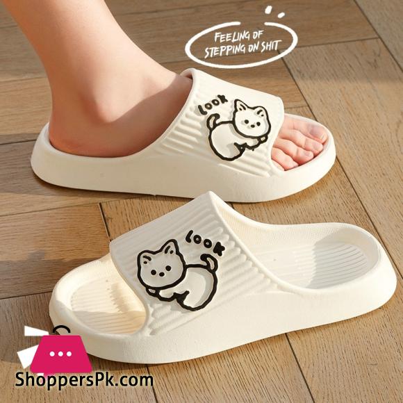 Summer Beach Thick Platform Slipper Sandals Women Eva Slippers Couple Home Flip Flops