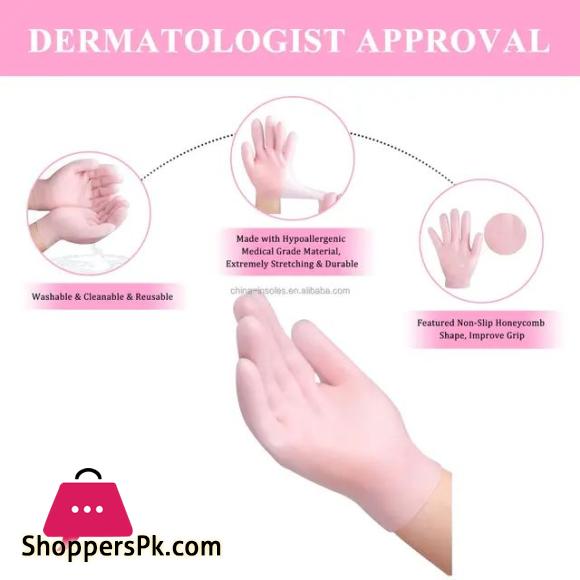 TOP QUALITY SPA GEL SILICON MOISTURIZING GLOVES FOR HANDS