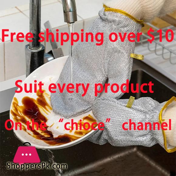 Wire Dishwashing Glove Pair