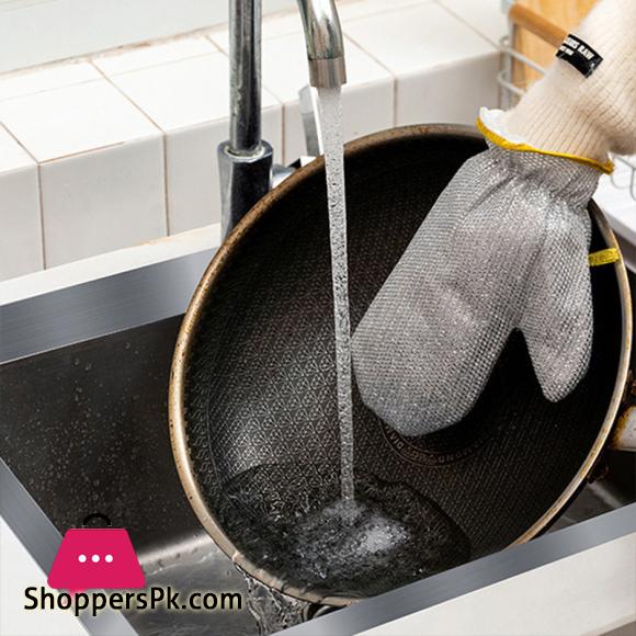 Wire Dishwashing Glove Pair