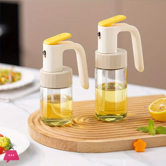 Atomized Oil Spray Bottle Glass - 180ML