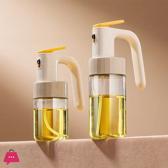 Atomized Oil Spray Bottle Glass - 180ML