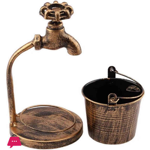 Creative Faucet Ashtray Retro Office Ornaments Smoking Gifts