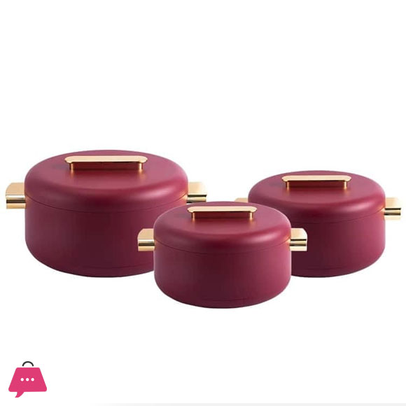 Dinners 3 Piece Hotpot Set 4-5-6 Liter