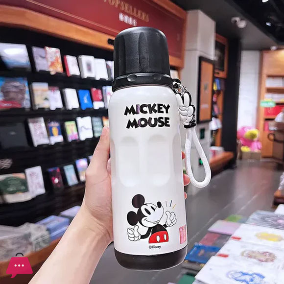 DISNEY Mickey Mouse Premium Thermos Bottle 600ML