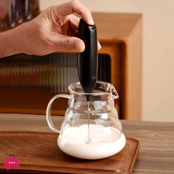 Hand-Held Blender Milk Foam Coffee Blender Strong and Fast Foaming High-Quality Stainless Steel Blender Portable Milk Frother