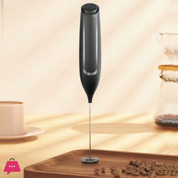 Hand-Held Blender Milk Foam Coffee Blender Strong and Fast Foaming High-Quality Stainless Steel Blender Portable Milk Frother