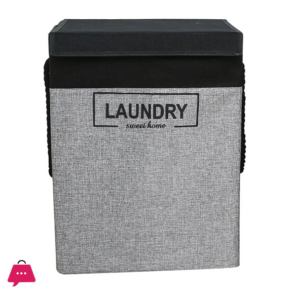 Large Washing Clothes Storage Bin Bag Laundry Basket Foldable Hamper with Lid