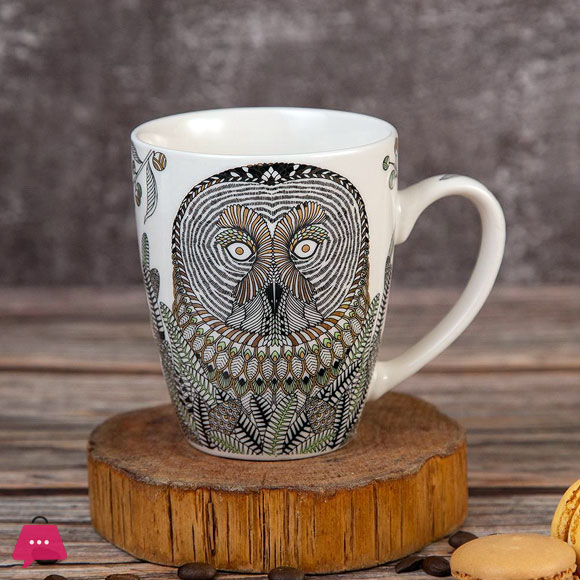Owl Mug Set of 6