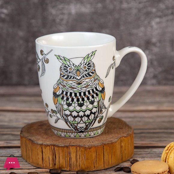 Owl Mug Set of 6