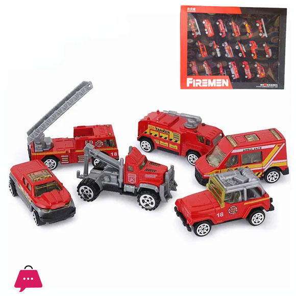 Pack of 18 - Metallic Dinky