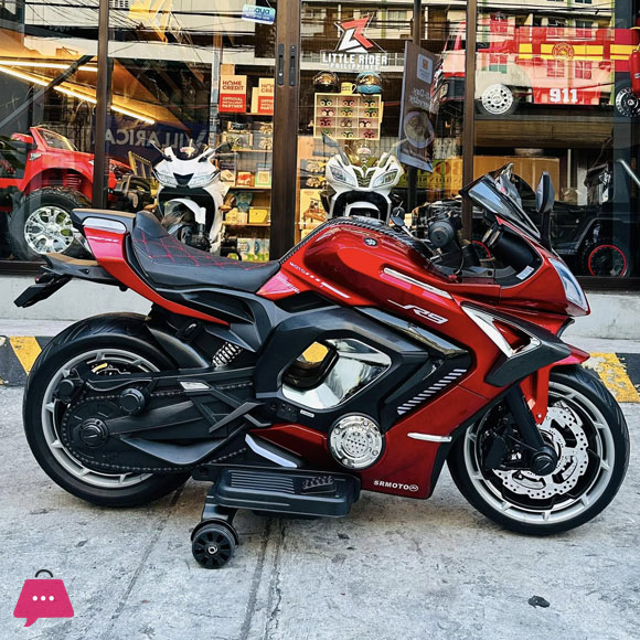Yamaha R9 Rechargeable 12V Battery Operated Ride On Bike for Kids, 1 to 7 Years Bike Battery Operated Ride On