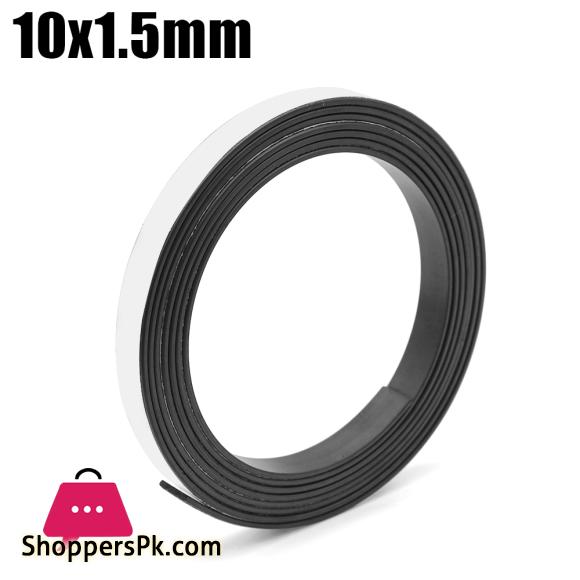 1Meter Self Adhesive Magnetic Tape Adhesive Tape Strong Flexible Magnet Stripe for Photo
