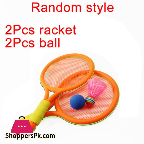 1Set Plastic children Tennis Badminton Toys Outdoor Indoor Sports