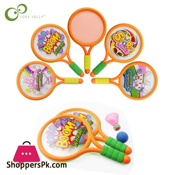 1Set Plastic children Tennis Badminton Toys Outdoor Indoor Sports