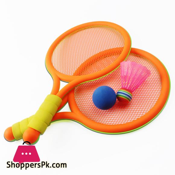 1Set Plastic children Tennis Badminton Toys Outdoor Indoor Sports