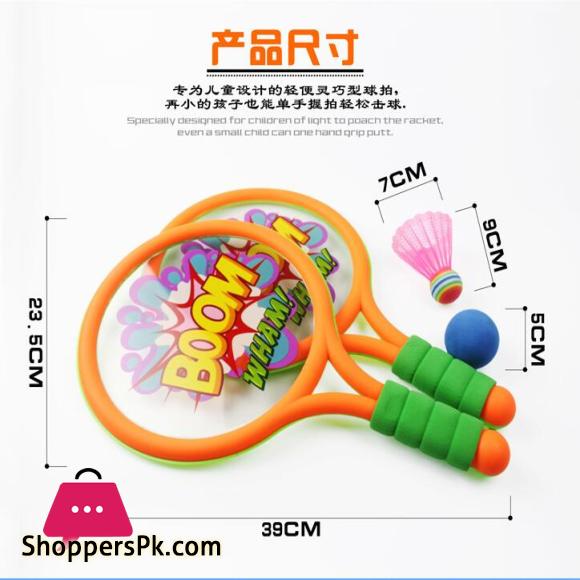 1Set Plastic children Tennis Badminton Toys Outdoor Indoor Sports