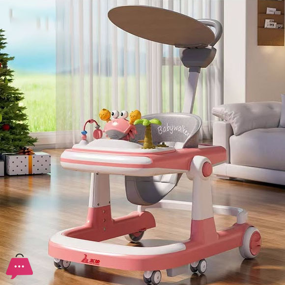3 in 1 Multi-Functional Baby Walker Crab Walker