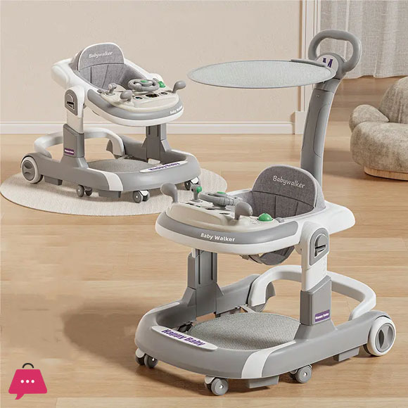 3in1 Multi-functional Car Baby Walker