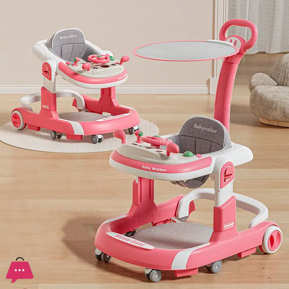 3in1 Multi-functional Car Baby Walker