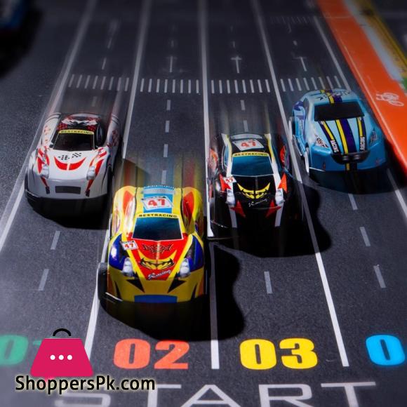 48PCS Container Simulation Alloy Car Model Finale Alloy Inertia Pull Back Mini Car Toy