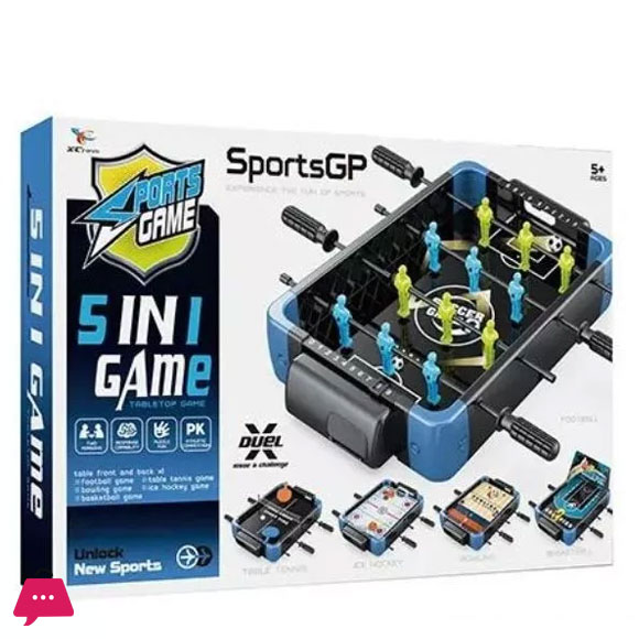 5 in 1 Football Gaming Table