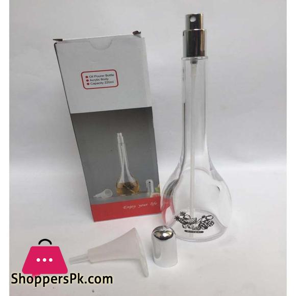 Acrylic Cooking Oil Spray Bottle