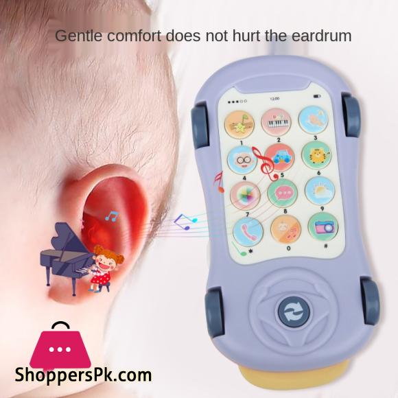 Baby Mobile Phone for Toddlers 0 12 Months Kids Learning Toys Educational Montessori Musical Toys for Kids 2 to 4 Years Old Girl