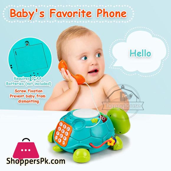 Baby Toys 0 12 Months Musical Turtle Toy Lights Sounds Musical Toy