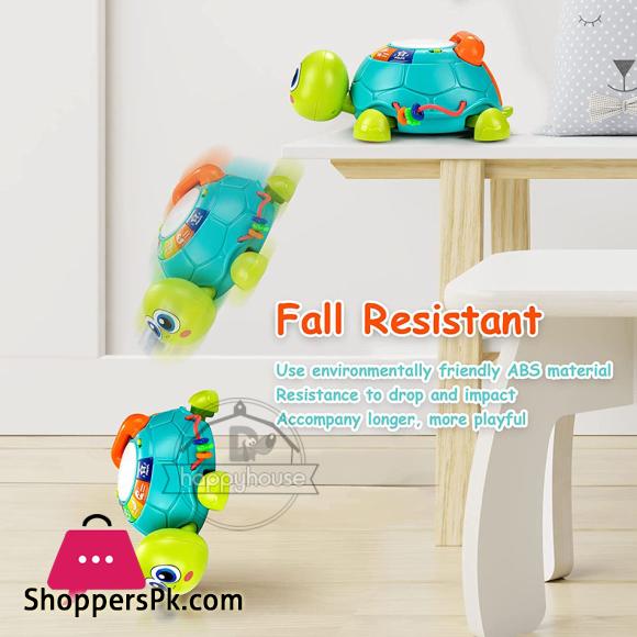 Baby Toys 0 12 Months Musical Turtle Toy Lights Sounds Musical Toy