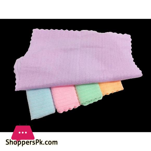Baijin Cleaning Towel For Kitchen Microfiber Material Pack of 5 Size 12 x 12 Inches