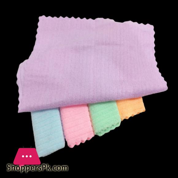 Baijin Cleaning Towel For Kitchen Microfiber Material Pack of 5 Size 12 x 12 Inches