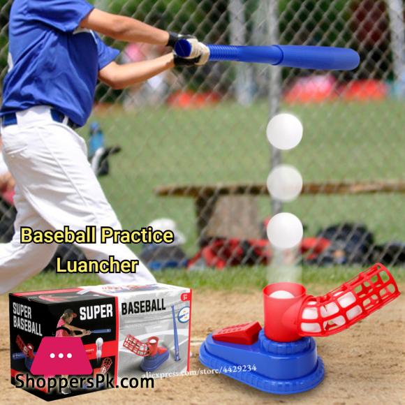 Baseball Skill Training Game Set Ball Launcher