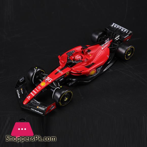 Bburago 1:24 Ferrari SF23 C.Sainz NO.16 Formula One Cars Simulated Alloy Car Model