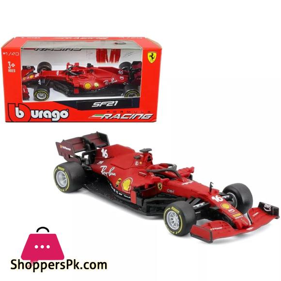 Bburago 1:43 Scale Ferrari F1 Motor Racing Diecast Metal Car Model For Collection