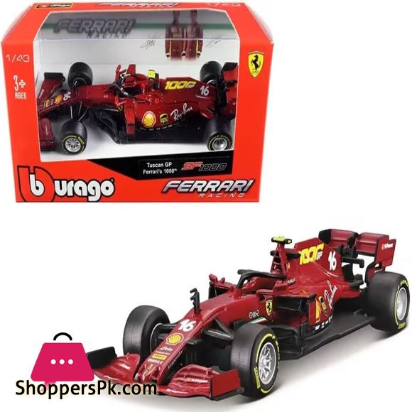Bburago 1:43 Scale Ferrari F1 Motor Racing Diecast Metal Car Model For Collection