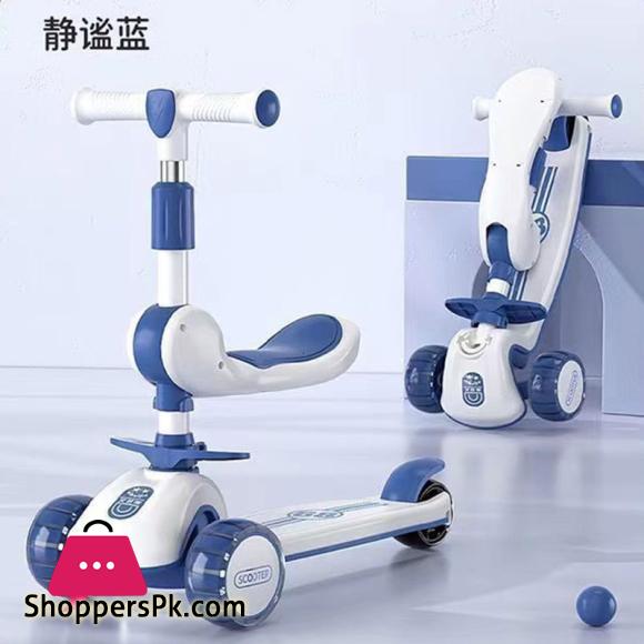 Childrens Music Skateboard Three in One Skateboard Can Sit Scooter