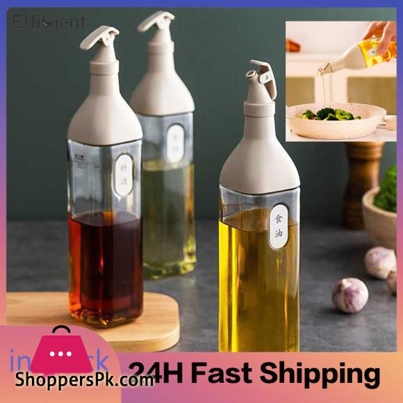 Creative Cooking Seasoning Oil Bottle 500ml Kitchen Oil Bottle Home Seasoning Bottle Glass Storage Bottles For Oil And Vinegar