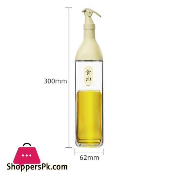 Creative Cooking Seasoning Oil Bottle 500ml Kitchen Oil Bottle Home Seasoning Bottle Glass Storage Bottles For Oil And Vinegar