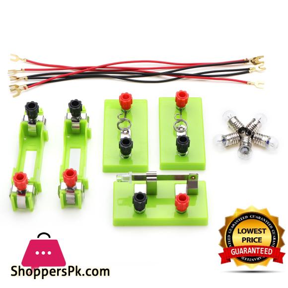 Fun Kids Electric Circuit Kit Learning for Children School Student Science Toy