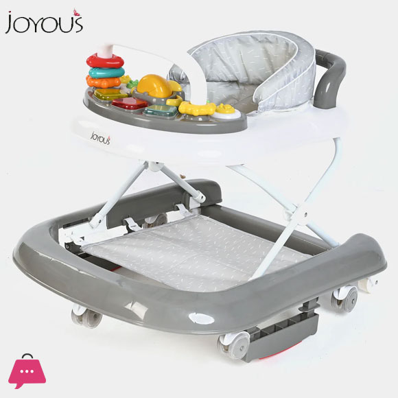 Joyous Baby Walker + Rocker 2in1 (Gray)