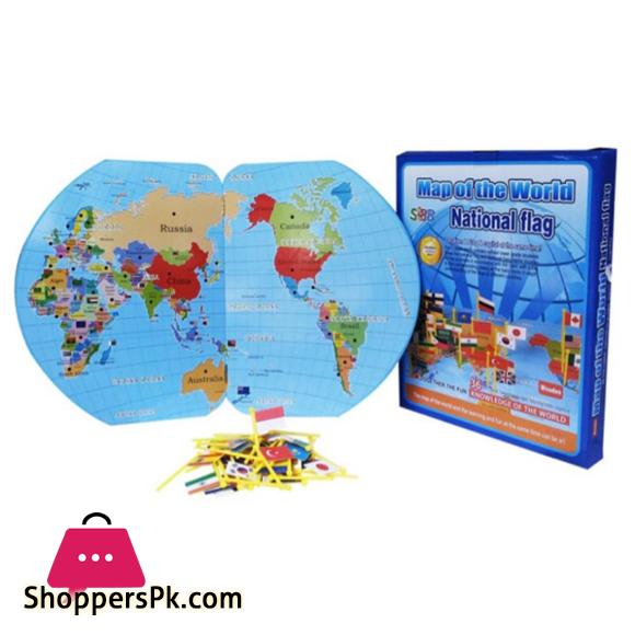 Knowledge of the World National Flag Country Flag Map of the world