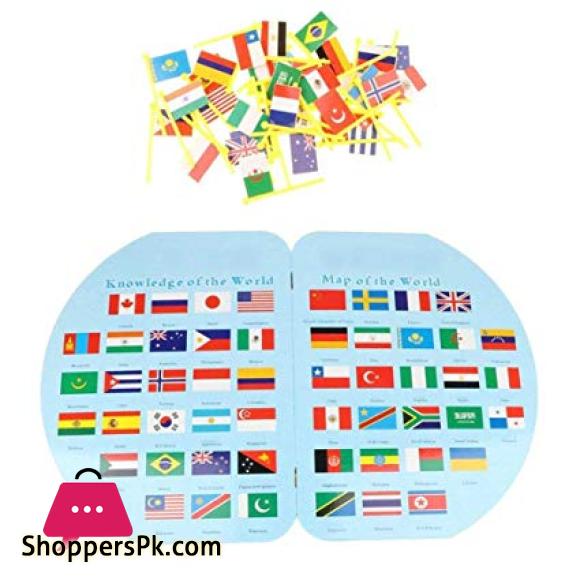 Knowledge of the World National Flag Country Flag Map of the world