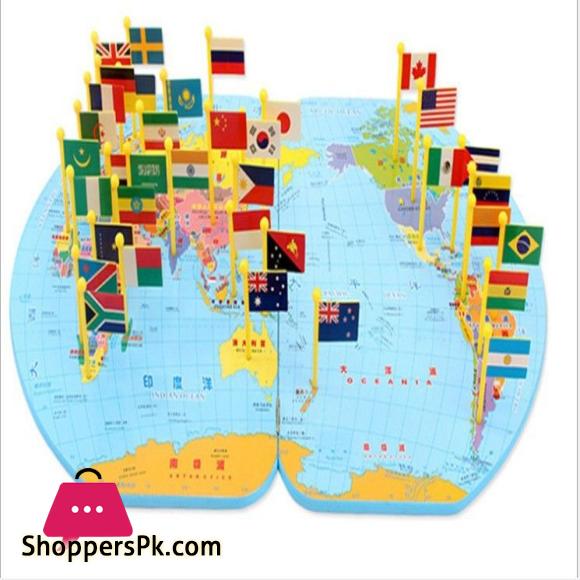 Knowledge of the World National Flag Country Flag Map of the world