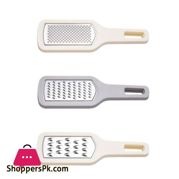 Potato Shredder Ergonomic Handle Portable Manual Fruit Carrot Cheese Butter Grater (Set of 3)