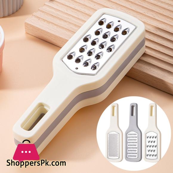 Potato Shredder Ergonomic Handle Portable Manual Fruit Carrot Cheese Butter Grater (Set of 3)