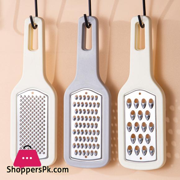 Potato Shredder Ergonomic Handle Portable Manual Fruit Carrot Cheese Butter Grater (Set of 3)