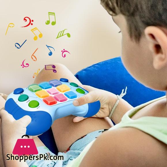 Quick Push Game Pad 5 Game Modes 999 Levels Electronic Pop RGB Lighting Fidget Toys